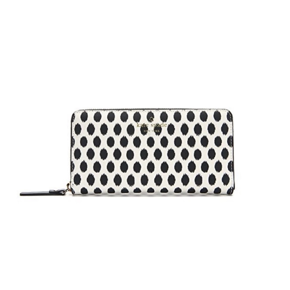 NWT Kate Spade Lacey Ikat Zip Wallet